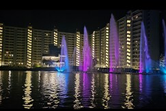 HomeyStays 3BHK apartment with Lakeside walk