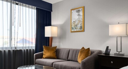 DoubleTree by Hilton Hartford - Bradley Airport Room Type - 1 KING W SOFA PULLOUT N S