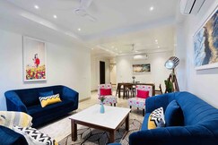 BluO 3BHK CityWalk Mall, MAX Saket - Lift, Balcony