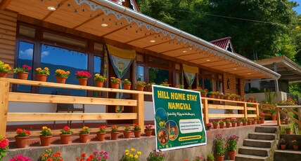 Hill Home Stay Namgyal Room Type - Deluxe Double Bed