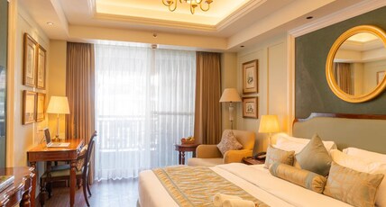 Moustache Mussoorie Room Type - Premium Double Room with balcony- B Wing