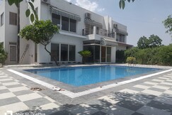 VacationBuddy Peaceful 3 BHK Farmhouse Sohna