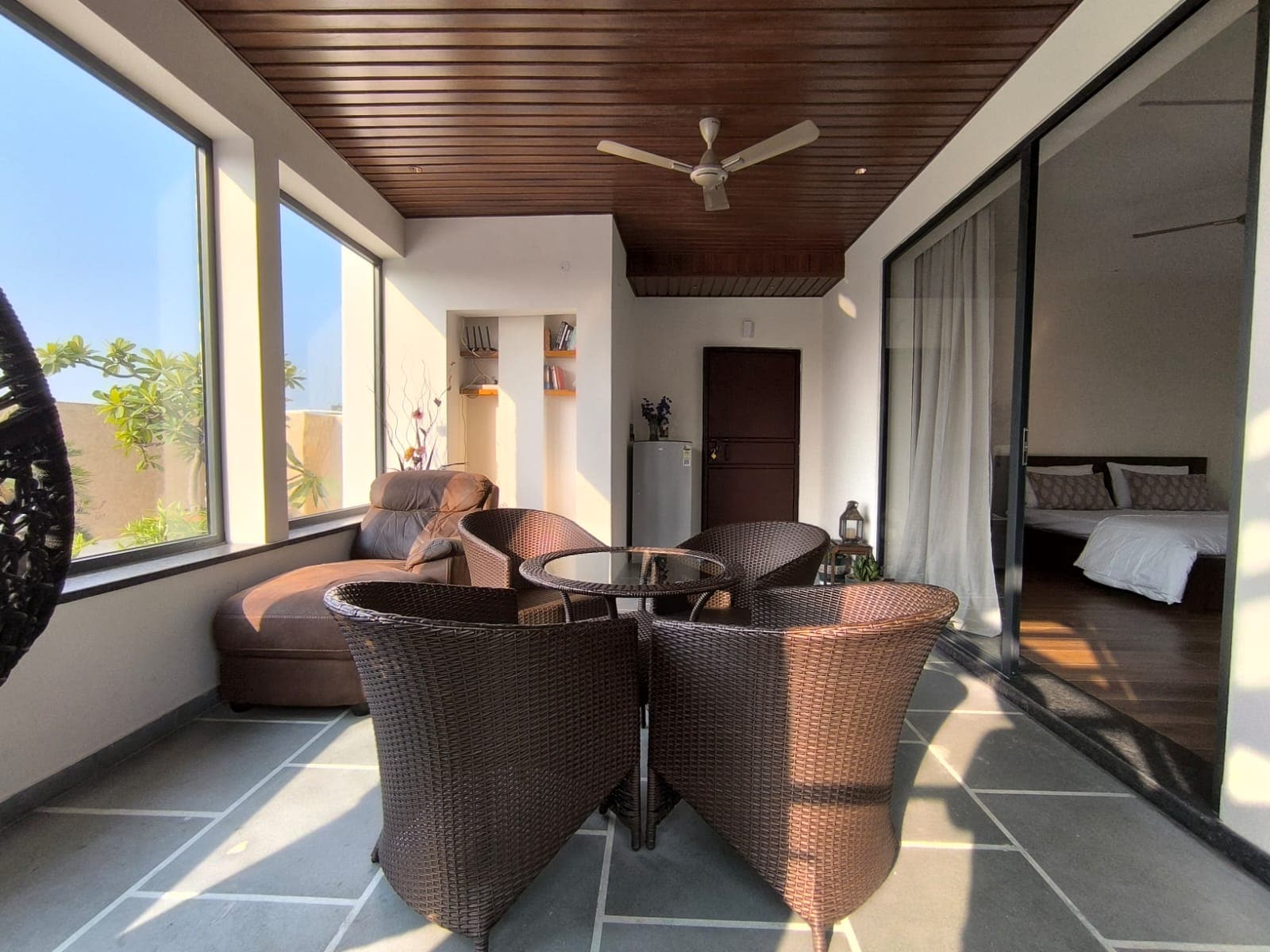 Penthouse with Panoramic View, Terrace Garden 1bhk - Tap to explore photos