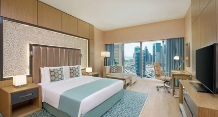 Wyndham Doha West Bay Room Type - Deluxe King Non Smoking Wyndham Doha West Bay Room Type - Deluxe King Non Smoking