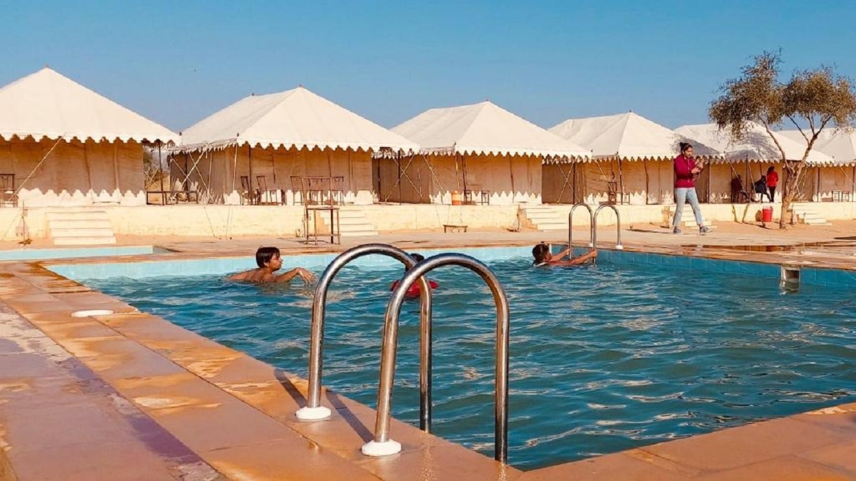 Welcome Desert Camps with Swimming Pool - Tap to explore photos