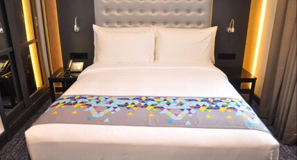 Fairway Colombo - Sri Lanka's First Hotel With Robot Technology Room Type - Superior Queen Room with 15 percent Discount Voucher from One World Duty Free (Port City Colombo) an Fairway Colombo - Sri Lanka's First Hotel With Robot Technology Room Type - Superior Queen Room with 15 percent Discount Voucher from One World Duty Free (Port City Colombo) an