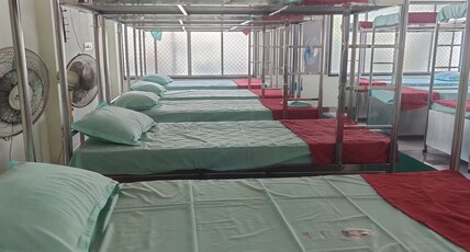 Ruby MG Road Hostel Room Type - 1 Single bed in a A/C Mixed dorm(A/C timings 6pm to 6am)