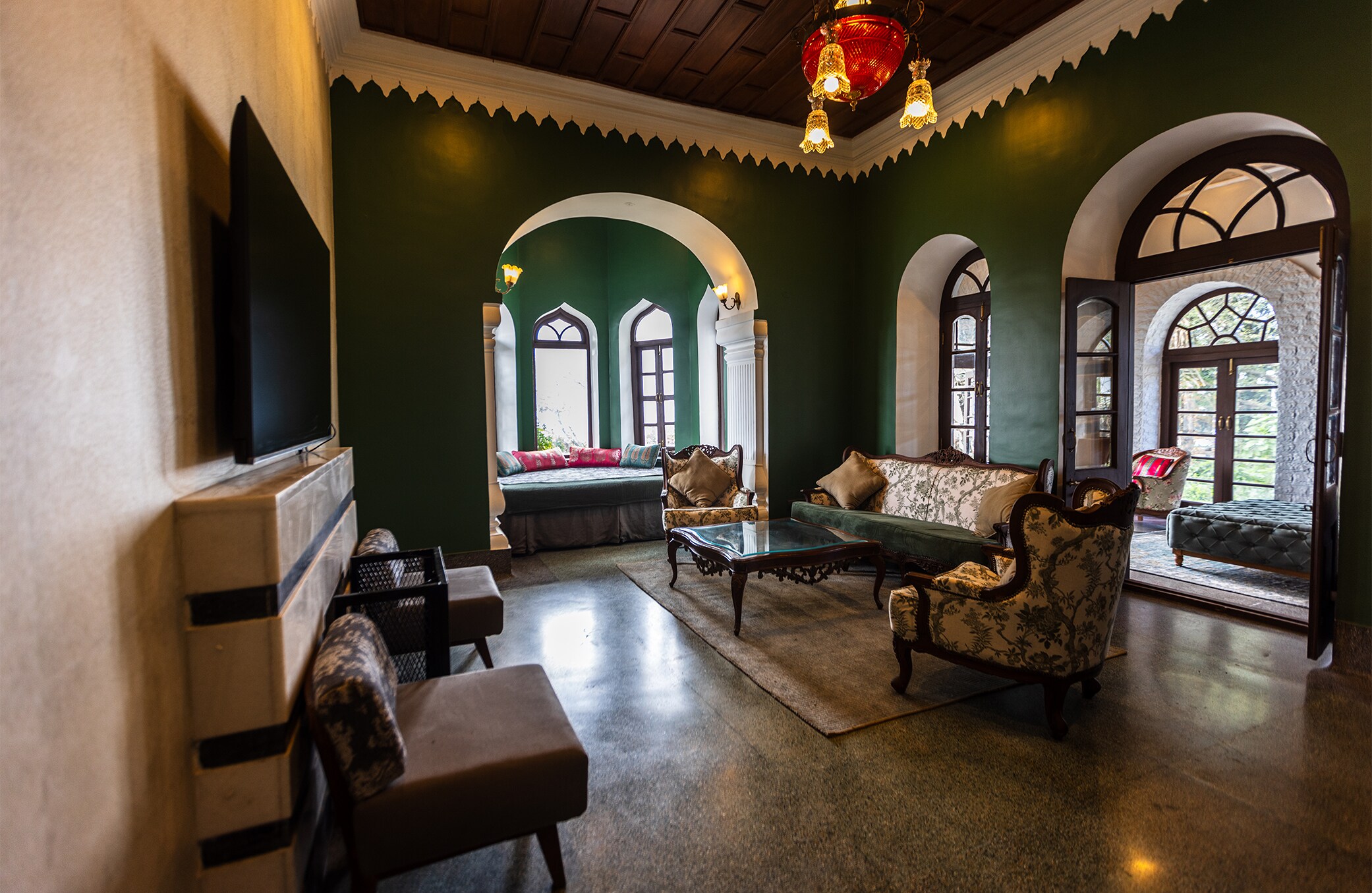 ama Stays and Trails Terrance Hall Mussoorie - Tap to explore photos