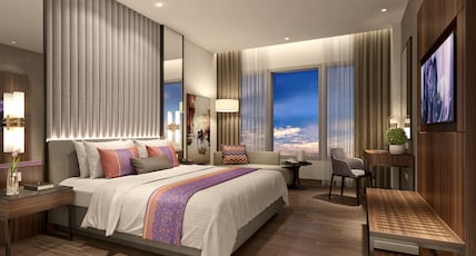 Vivanta Kolkata, EM Bypass Room Type - Premium Suite City View King Bed with Both Ways Airport Transfer Vivanta Kolkata, EM Bypass Room Type - Premium Suite City View King Bed with Both Ways Airport Transfer