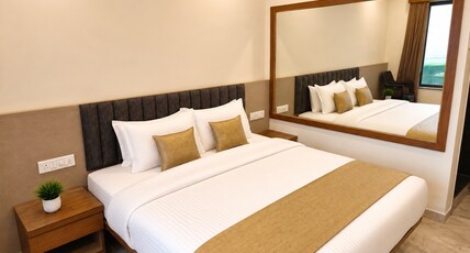 Rivveria lake side cottages Room Type - Super Deluxe with lake view