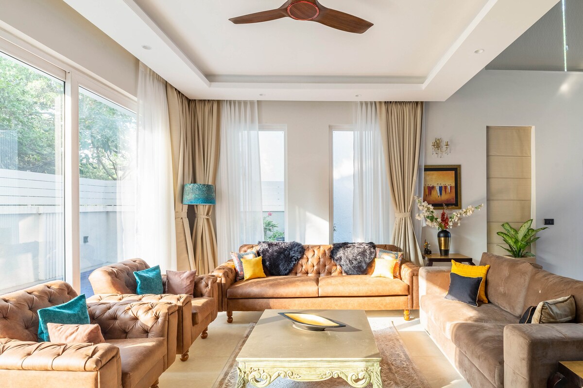 Hireavilla | Aria - Luxury 5BHK Villa in Anjuna, Perfect for Groups - Tap to explore photos