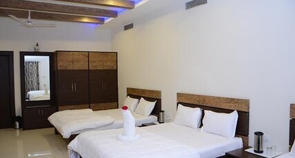 Hotel Rajvillas  Room Type - Family 6 bedded AC Room