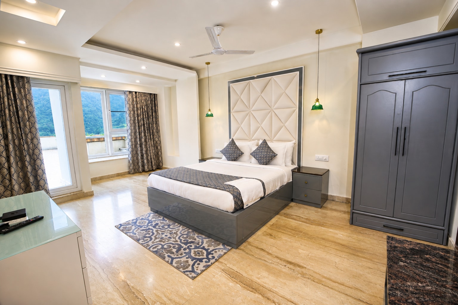 ALOHA on the Ganges 2bhk Terrace apartment 120 - Tap to explore photos