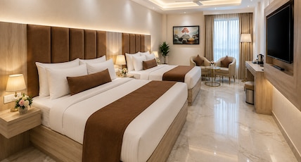 Hotel West End @ Delhi Airport By Luxury Group Room Type - TWO KING SIZE BED FAMILY ROOM WITH AIRPORT PIC UP AND DROP FREE Hotel West End @ Delhi Airport By Luxury Group Room Type - TWO KING SIZE BED FAMILY ROOM WITH AIRPORT PIC UP AND DROP FREE