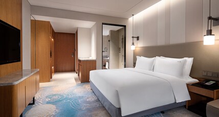 Holiday Inn CHENGDE PARK VIEW Room Type - 1 Super King Bed Standard Mountain View Holiday Inn CHENGDE PARK VIEW Room Type - 1 Super King Bed Standard Mountain View