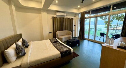 Aroohan Serenity Resort Room Type - Gaia Room with Balcony and River View - GROUND FLOOR