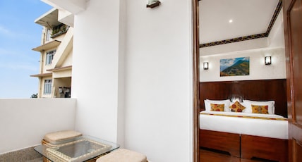 Boutique Hotel Delamere ( (2 min walk to MG Marg) Room Type - Deluxe Room (with Balcony) Boutique Hotel Delamere ( (2 min walk to MG Marg) Room Type - Deluxe Room (with Balcony)