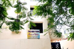 the new town home and kitchen