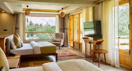 Stonehedge Ladakh Room Type - Family Suite(2 Bedroom) Private Balcony + Living Room Stonehedge Ladakh Room Type - Family Suite(2 Bedroom) Private Balcony + Living Room