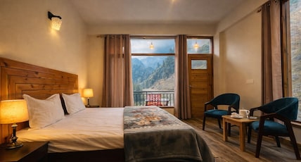 North Star Manali Room Type - Luxury Room with Hill View King Bed North Star Manali Room Type - Luxury Room with Hill View King Bed