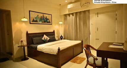 Noi Homes - Boutique Stays in Jorhat Room Type - Rajwada - King Room in a 2BHK Flat with Private Balcony, and Shared Kitchen and Living Area