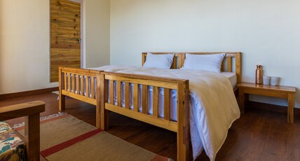 KASAR RAINBOW YOGA RETREAT (100 METER AWAY FROM KASAR DEVI TEMPLE) Room Type - Deluxe rooms - Trishul KASAR RAINBOW YOGA RETREAT (100 METER AWAY FROM KASAR DEVI TEMPLE) Room Type - Deluxe rooms - Trishul