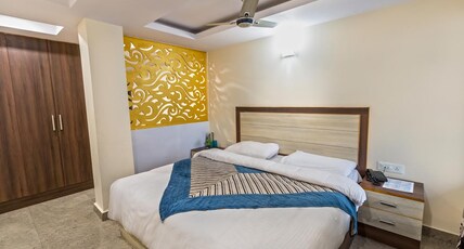 Hotel Howard International at Mall Road (Free Parking onsite) Room Type - Super Deluxe Room with Balcony (Valley View)