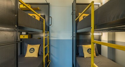 The Hosteller Delhi | Private Rooms & Dorms Room Type - Bed in 8 Bed Mixed Dormitory