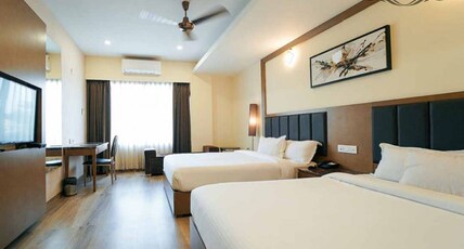 Club Nirvana Boutique Resort (Pure-Veg) Room Type - Luxury Twin Room