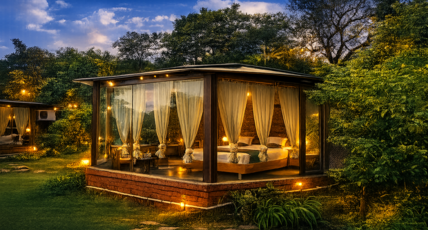 HOTEL TOPPERS CORNER Room Type - The Glass Gazebo Garden View