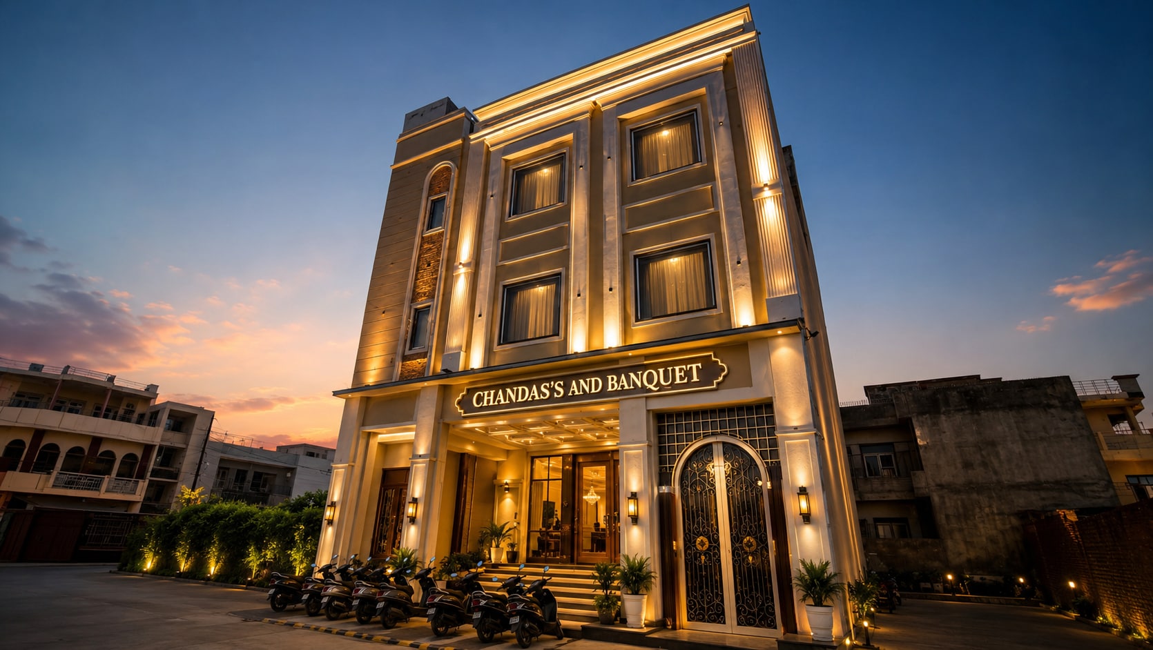 The Chanda's Hotel & Banquet - Tap to explore photos