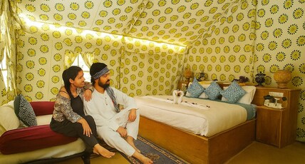 DESERT GALAXY CAMP Room Type - Swiss Luxury Tent