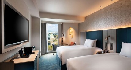 DoubleTree by Hilton Osaka Castle Room Type - TWIN GUEST ROOM CASTLEVIEW