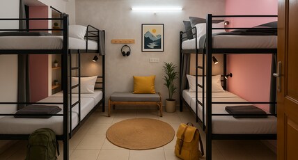 SPIDEYs PITSTOP Room Type - 6 Bed Mixed dorm