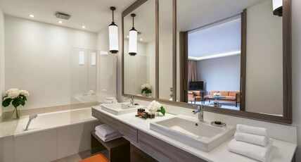 M Room Type - Deluxe Room, 1 King-size bed with garden view