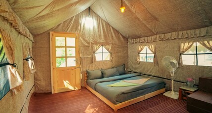 The Bushman Lodge Jibhi Room Type - Swiss Camps