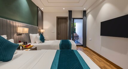 Solace Suites Hotel and Banquets Room Type - Executive Twin Suite (Centrally AC Hot and Cold)