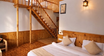 PRAVARA COTTAGES | LUXURY STAY Room Type - Luxury Duplex family suite with mountain view PRAVARA COTTAGES | LUXURY STAY Room Type - Luxury Duplex family suite with mountain view