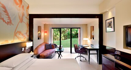 Goa Marriott Resort & Spa Room Type - Patio, Guest room, 1 King, Garden view