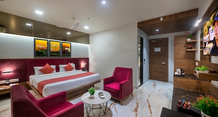 Angel Lords Eco Inn Amreli - Pure Veg Room Type - Deluxe  Room