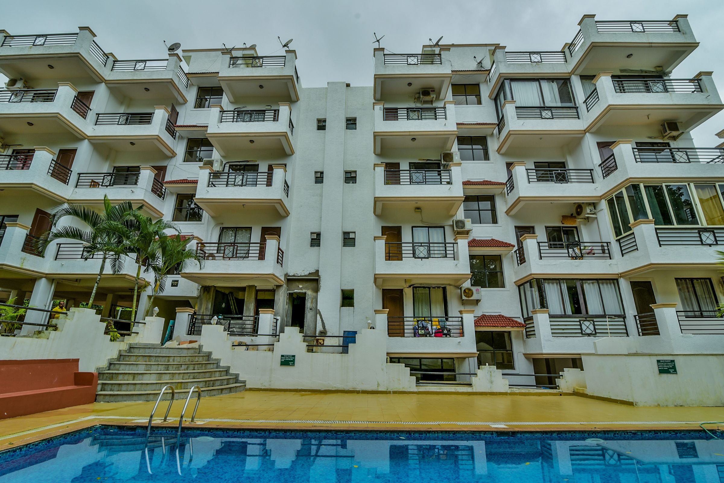 Modern cozy 2bhk Villa with Pool near Vagator Beach - Tap to explore photos
