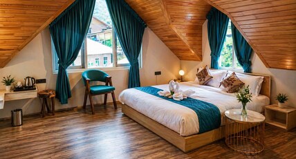 Peaceful Mornings near Dal Lake Srinagar Room Type - Premium Suite - Family Friendly