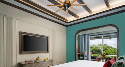 Fountain Mahabaleshwar -IHCL SeleQtions Room Type - Premium Room King Bed With Sit-out