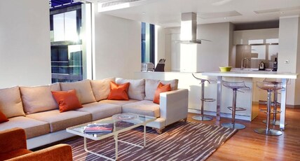Cheval Three Quays Room Type - Deluxe Two Bedroom Apartment with River View Cheval Three Quays Room Type - Deluxe Two Bedroom Apartment with River View