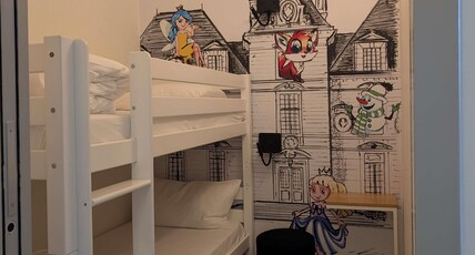 ibis Styles Contres Cheverny Room Type - Family room with 1 double bed and 2 bunk beds