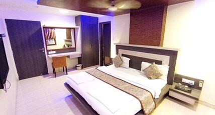 Vaikunth By Adamo Room Type - Deluxe Room - 24 Hr Check In and Check Out.