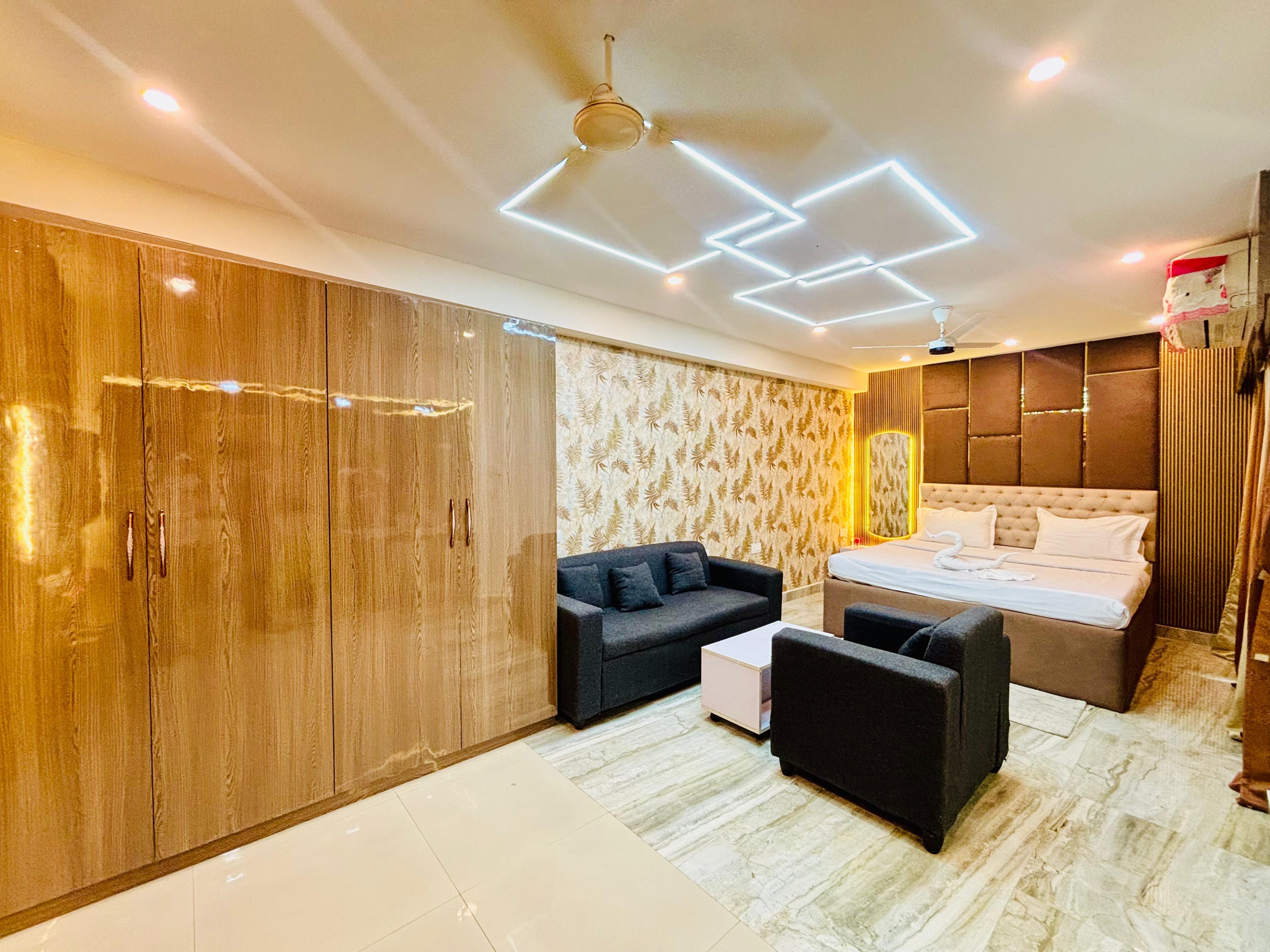 Modern Cozy Retreat at Siddha Xanadu - Tap to explore photos