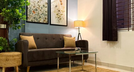 Koramangala Premium 1 BHK Apartments near Forum Mall | Unreal Living Room Type - 103