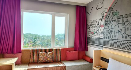 Ginger Goa, Candolim Room Type - D-Luxe Queen Room- Coastal View
