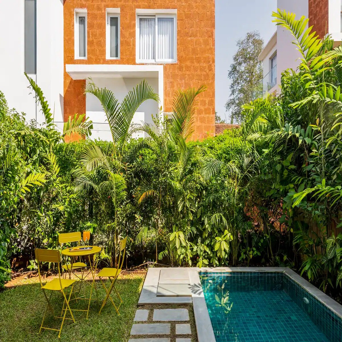 La Olalian by The Blue Kite - 2BHK Private Pool Villa with Garden & 12 mins from Vagator (17) - Tap to explore photos